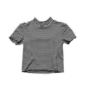 Forever 21 striped crop top